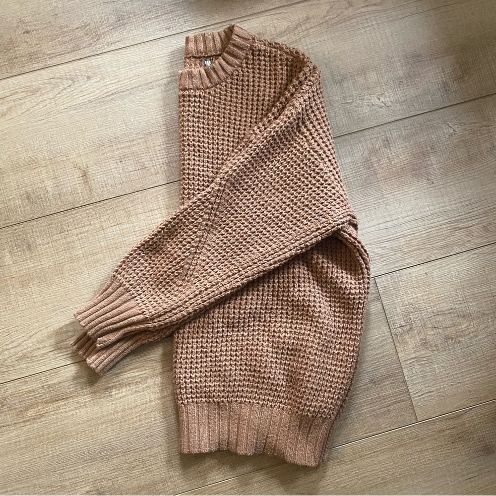 American Eagle Waffle Sweater